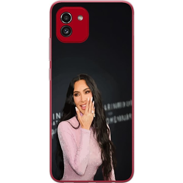 Samsung Galaxy A03 Läpinäkyvä kuori Kim Kardashian – Trending Outfits 2025