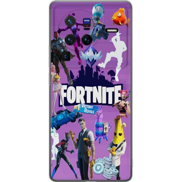 vivo X80 Pro Gjennomsiktig deksel Fortnite