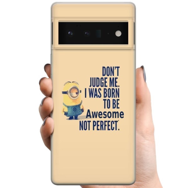 Google Pixel 6 Pro TPU Matkapuhelimen kuori Minions