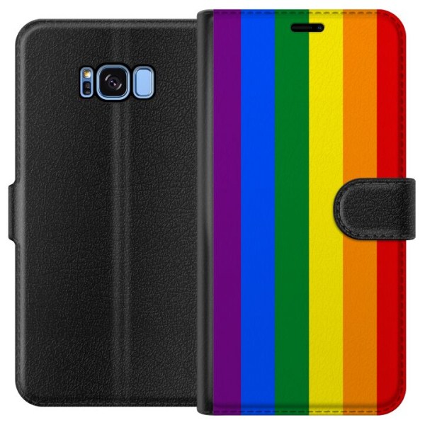 Samsung Galaxy S8 Lommeboketui Pride Flagga