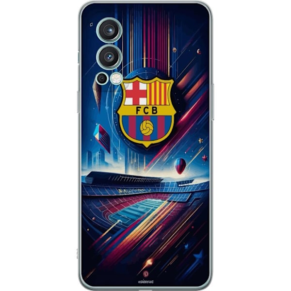 OnePlus Nord 2 5G Gjennomsiktig deksel FC Barcelona