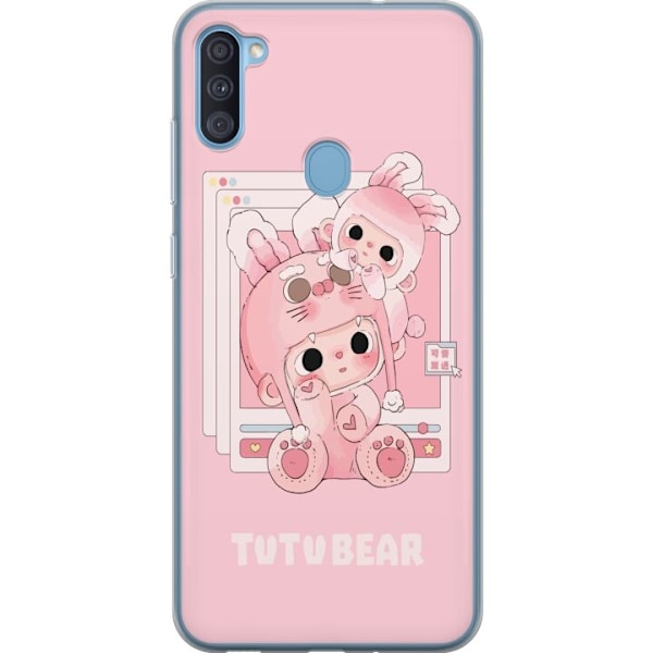 Samsung Galaxy A11 Läpinäkyvä kuori TUTUBEAR