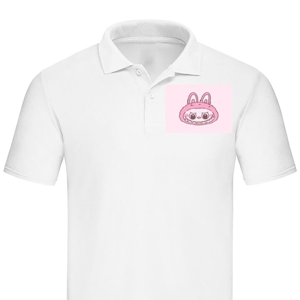 Piqué for Voksen | Elegant Piquégenser Labubu Zodiac Bunny E Hvit Stor