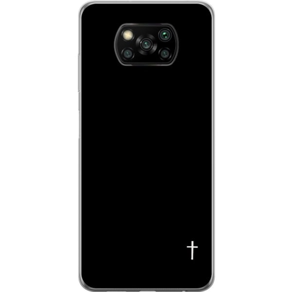 Xiaomi Poco X3 NFC Gennemsigtig cover Kors