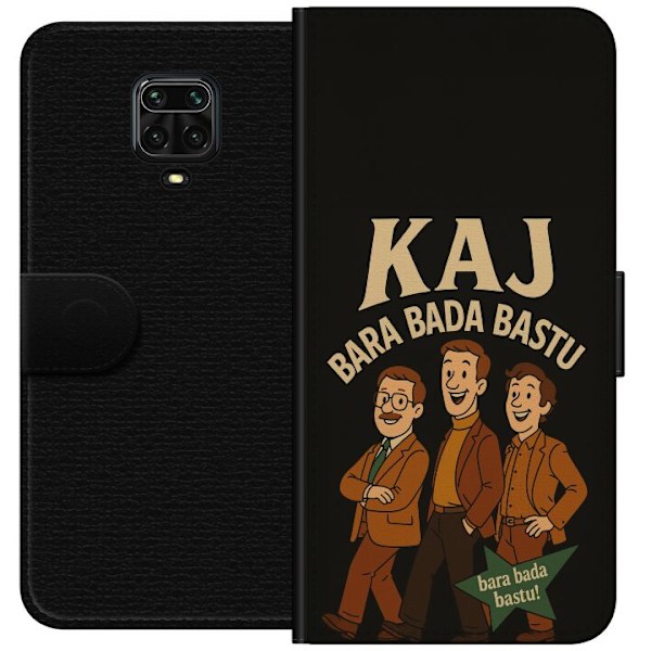 Xiaomi Redmi Note 9 Pro Tegnebogsetui Festivalen Kaj Bara Bada