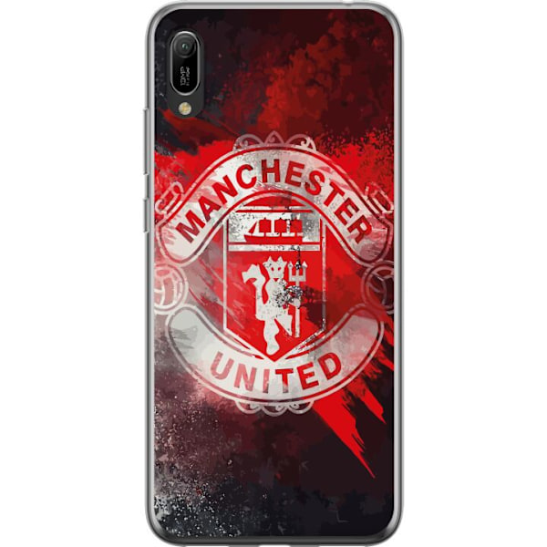 Huawei Y6 Pro (2019) Genomskinligt Skal Manchester United F.C.