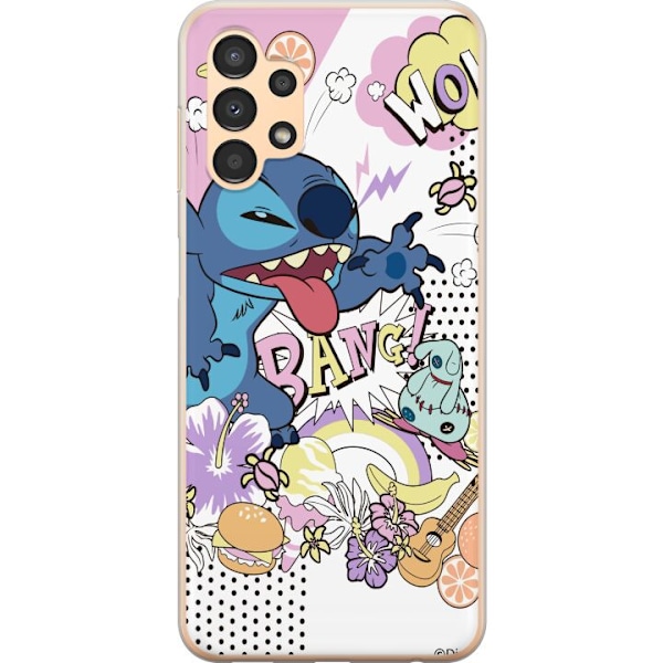Samsung Galaxy A13 Läpinäkyvä kuori Stitch Bang