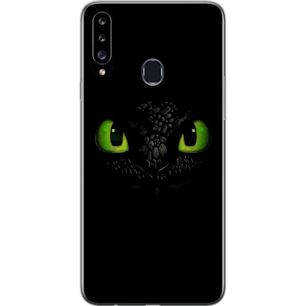Samsung Galaxy A20s Genomskinligt Skal Draktränaren How to Train Your Dragon