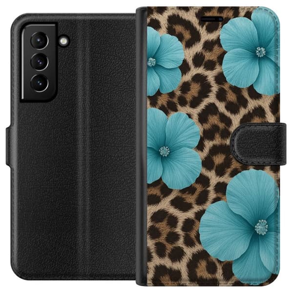 Kompatibel Tegnebogsetui til Samsung Galaxy S21+ 5G Blossom Beast