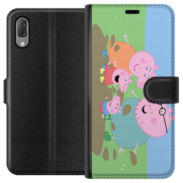 Sony Xperia L3 Tegnebogsetui Greta Grå