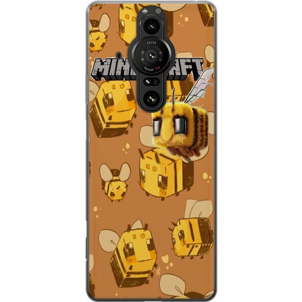 Sony Xperia Pro-I Genomskinligt Skal Minecraft Bi