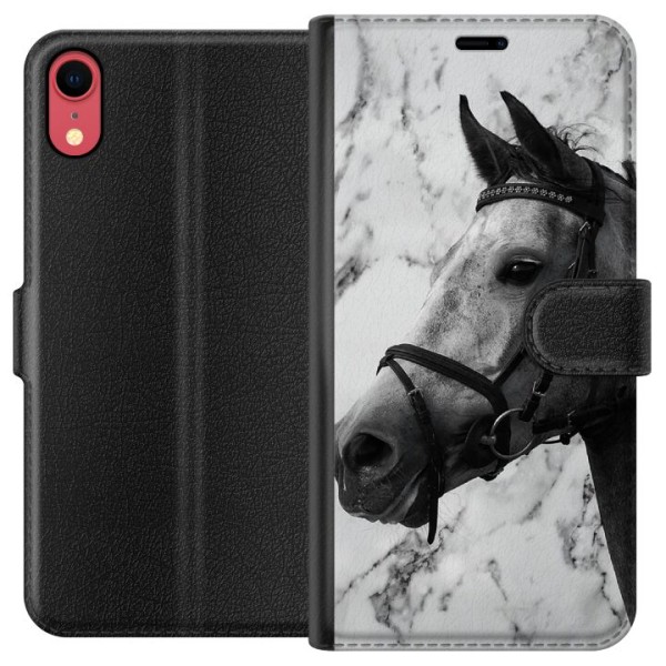Apple iPhone XR Plånboksfodral Häst