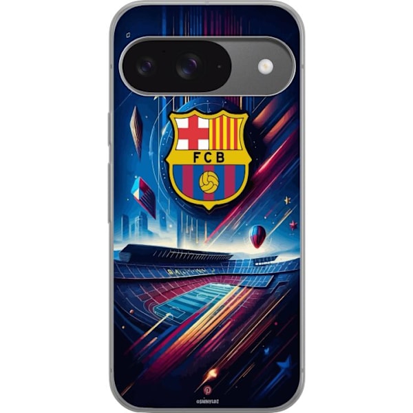 Google Pixel 9 Pro Gjennomsiktig deksel FC Barcelona