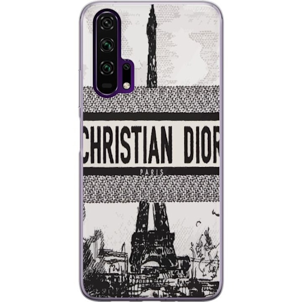 Honor 20 Pro  Gennemsigtig cover Christian Dior