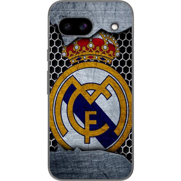 Google Pixel 8a Läpinäkyvä kuori Real Madrid