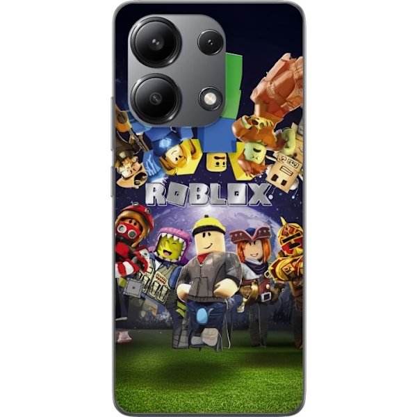 Xiaomi Redmi Note 13 4G Läpinäkyvä kuori Roblox Maailma - Pelaamisseikkailu Lapsille ja Nuorille