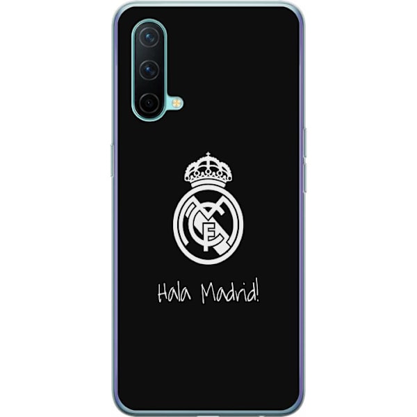 OnePlus Nord CE 5G Genomskinligt Skal Real Madrid