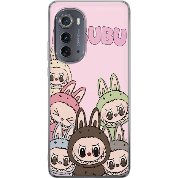 Motorola Edge (2022) Gennemsigtig cover Labubu Classics