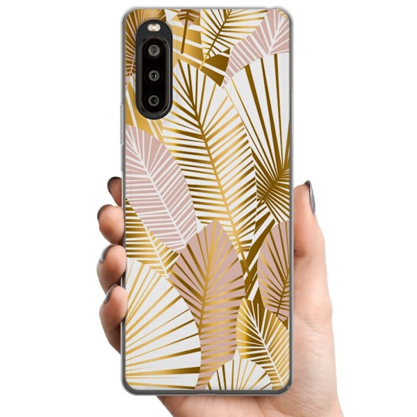 Sony Xperia 10 II TPU Mobilcover Guld