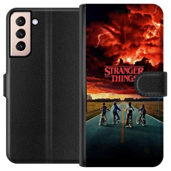 Kompatibelt Plånboksfodral till Samsung Galaxy S21 Stranger Things