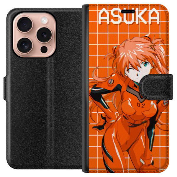 Apple iPhone 16 Pro Lommeboketui Asuka Evangelion