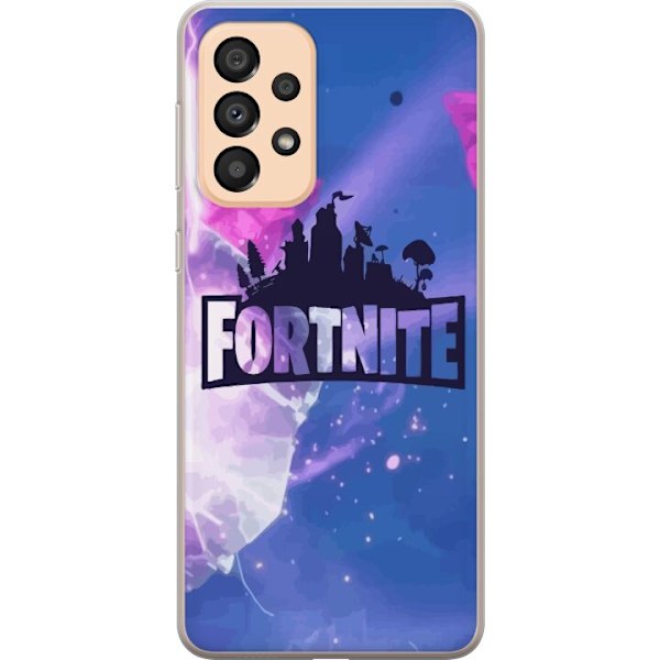 Samsung Galaxy A33 5G Gjennomsiktig deksel Fortnite