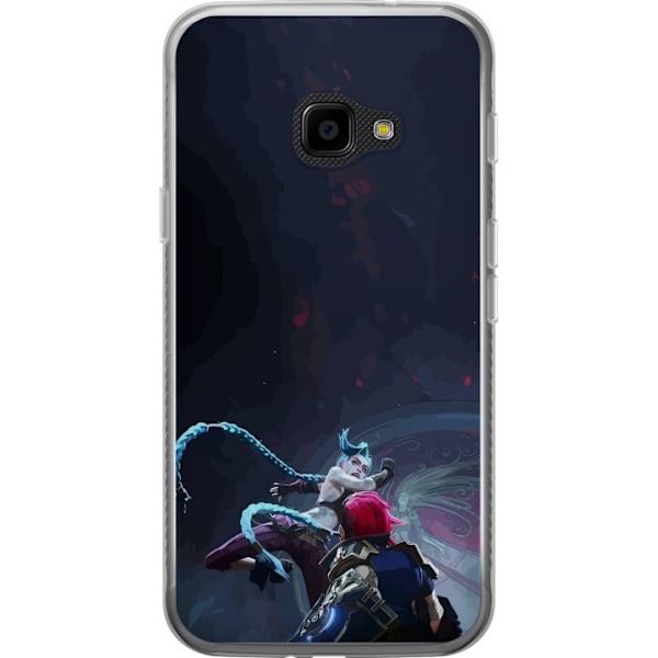 Samsung Galaxy Xcover 4 Genomskinligt Skal Anime