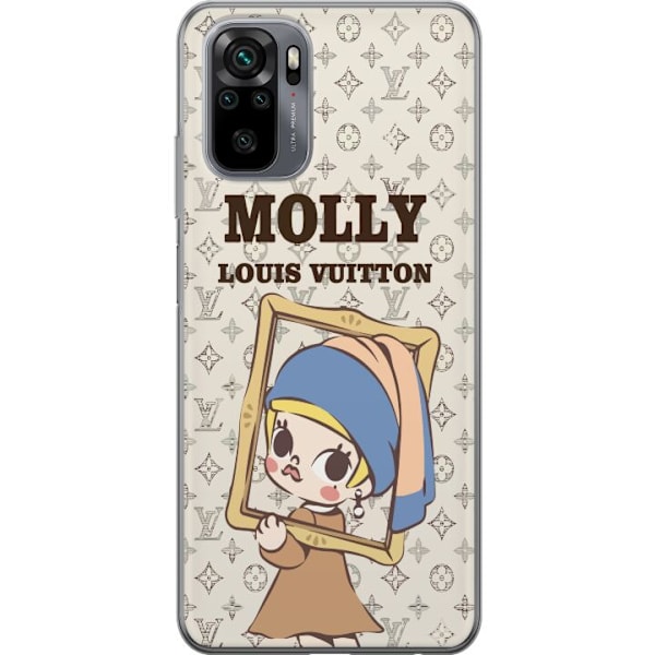 Xiaomi Redmi Note 10 Genomskinligt Skal Molly | POP MART