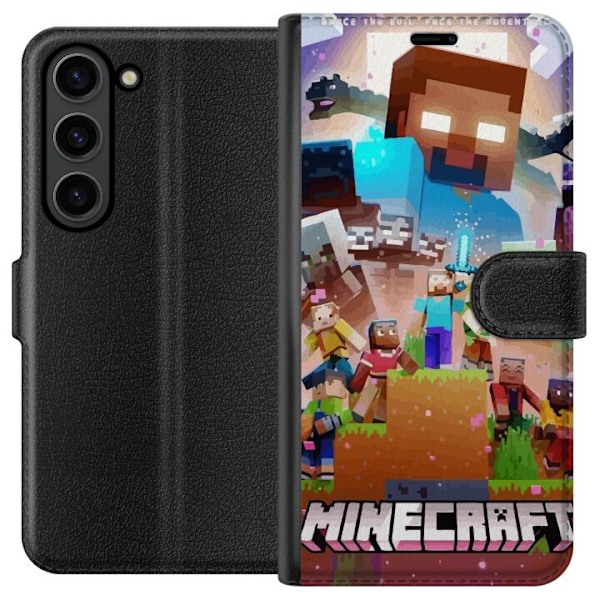 Samsung Galaxy S25+ Lommeboketui Minecraft