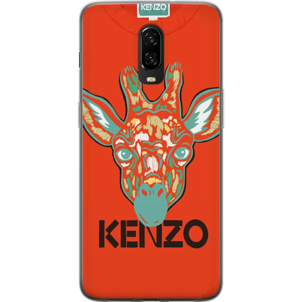 OnePlus 6T Läpinäkyvä kuori Kenzo