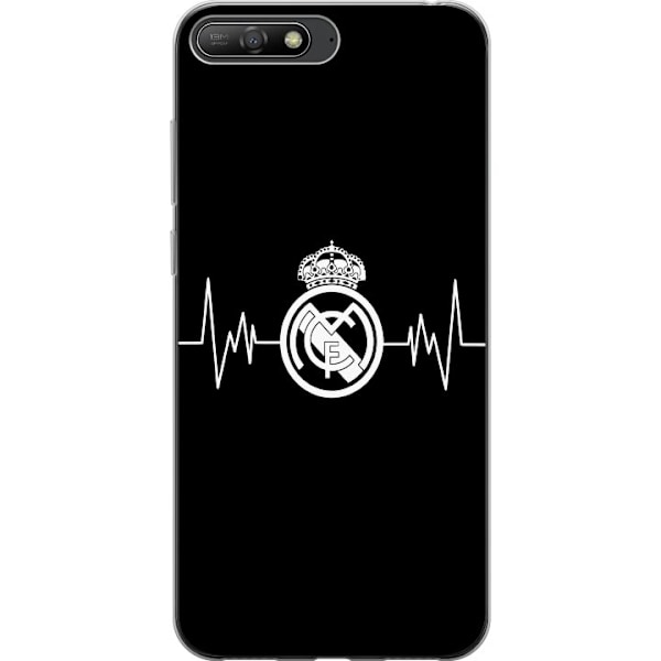 Huawei Y6 (2018) Genomskinligt Skal Real Madrid CF