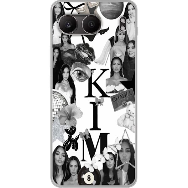 OnePlus Nord 4 Läpinäkyvä kuori Kim Kardashian – Aestheti