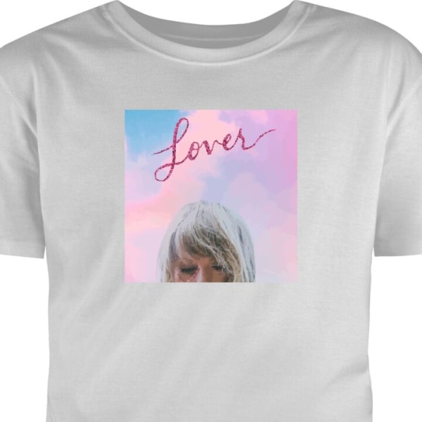 T-shirt för Vuxen | Klassisk Vuxen-T-shirt Taylor Swift - Lov grå S