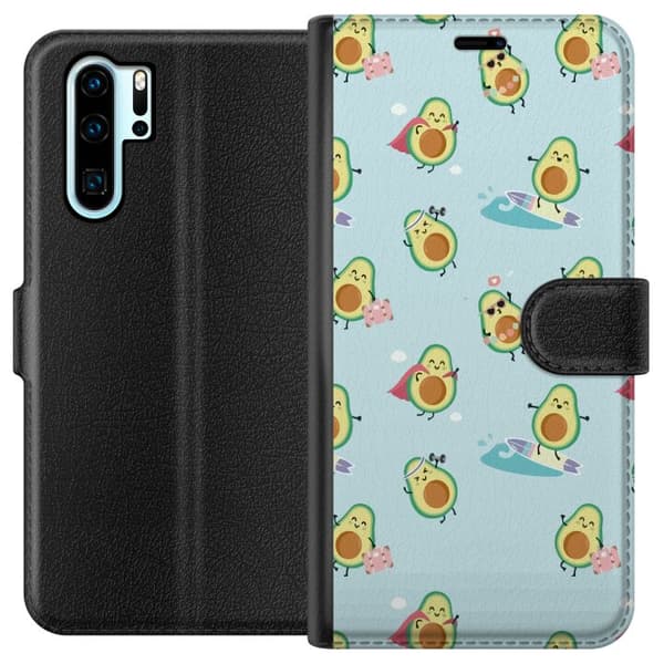 Kompatibel Tegnebogsetui til Huawei P30 Pro Avocado