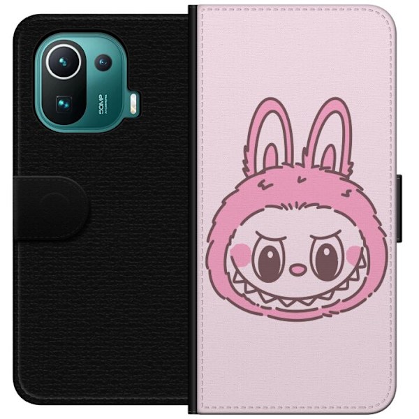 Xiaomi Mi 11 Pro Lompakkokotelo Labubu Eläinradan Bunny-versi