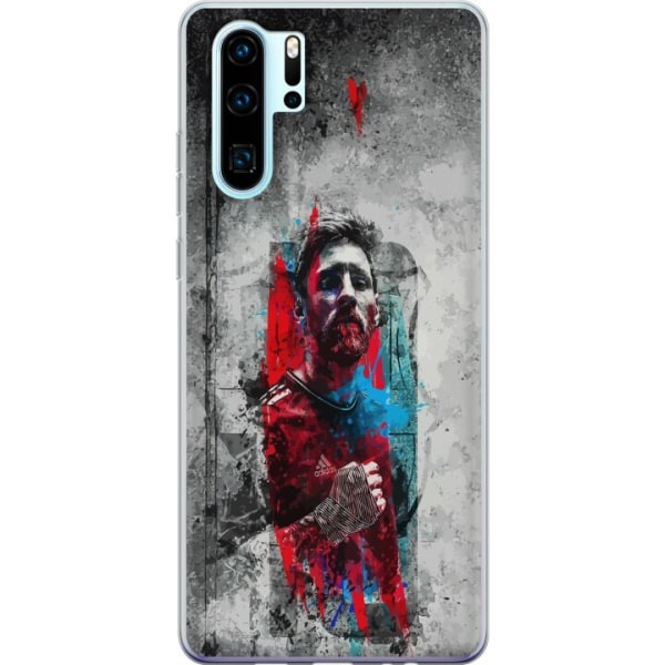 Huawei P30 Pro Genomskinligt Skal Messi