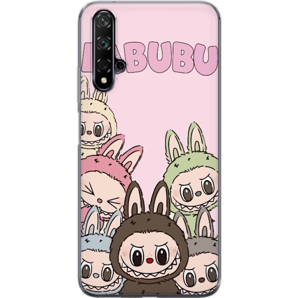 Huawei nova 5T Läpinäkyvä kuori Labubu Classics