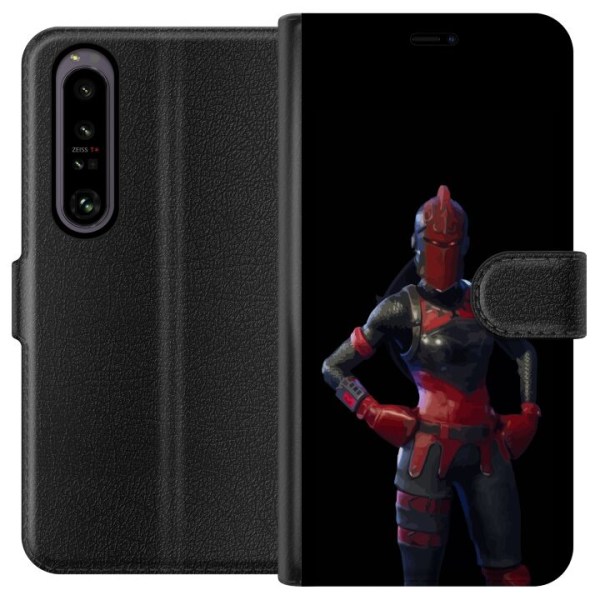 Sony Xperia 1 IV Plånboksfodral Fortnite - Red Knight
