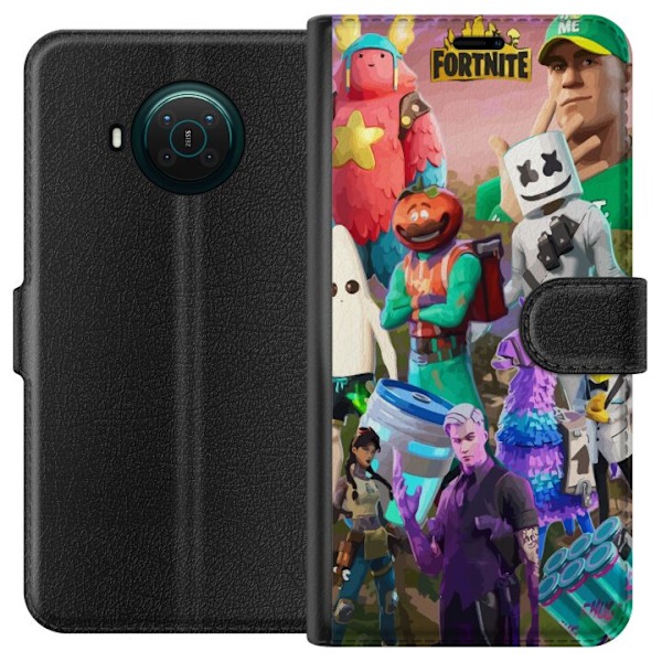 Nokia X10 Tegnebogsetui Fortnite