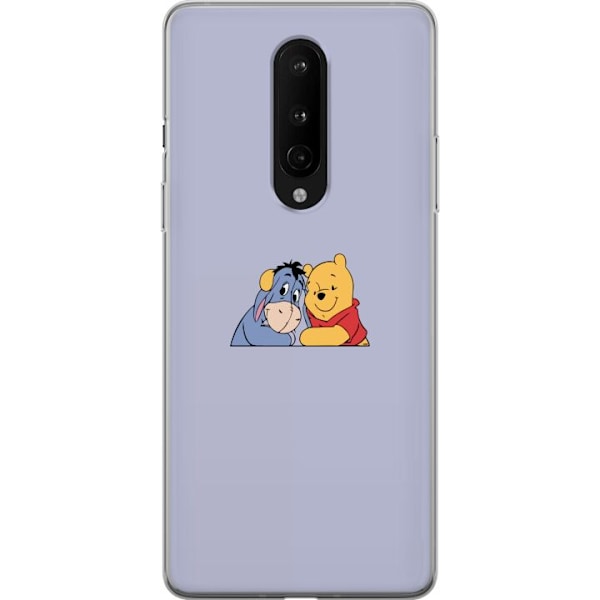 OnePlus 8 Genomskinligt Skal Nalle Puh och Ior