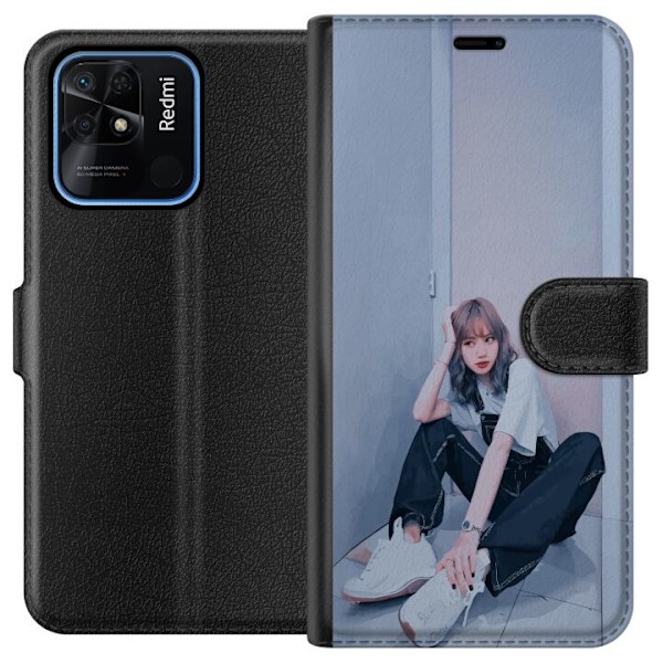 Xiaomi Redmi 10C Tegnebogsetui Lisa from Blackpink – K-pop S
