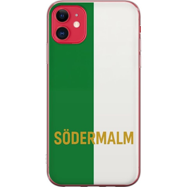 Apple iPhone 11 Gennemsigtig cover Södermalm - fodbold