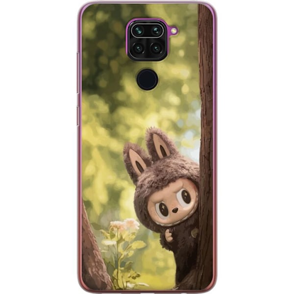 Xiaomi Redmi Note 9 Genomskinligt Skal Labubu Graffiti Vibes