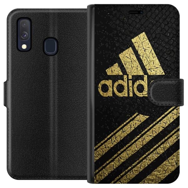 Kompatibelt Plånboksfodral till Samsung Galaxy A40 Adidas