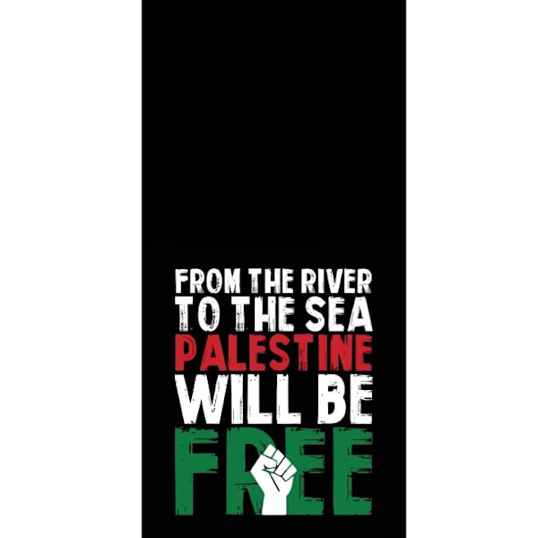 Apple iPhone 13 Pro Plånboksfodral Free Palestine – politiskt statement med kraftfullt grafiskt uttryck