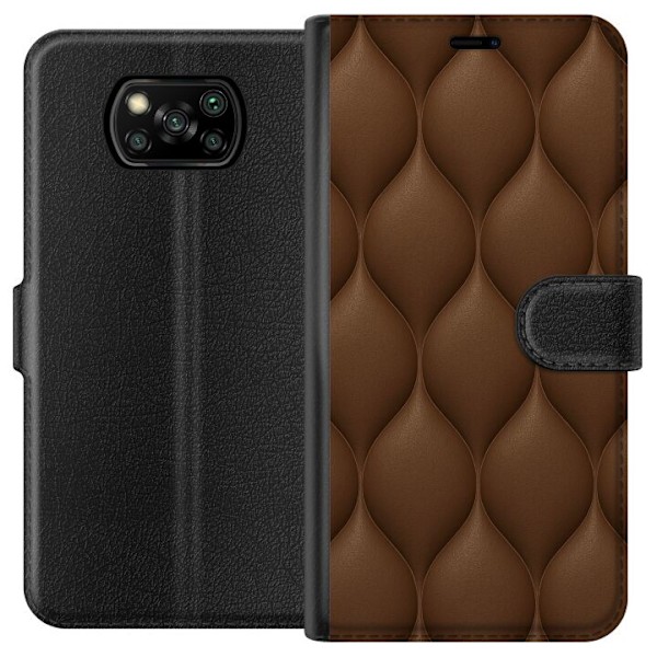 Xiaomi Poco X3 NFC Plånboksfodral Cocoa Scales