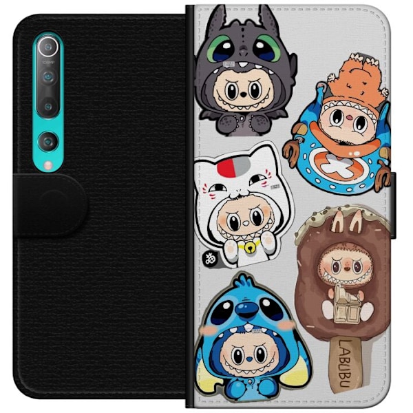 Xiaomi Mi 10 5G Lompakkokotelo Labubu hahmokokoelma - Pop Mart