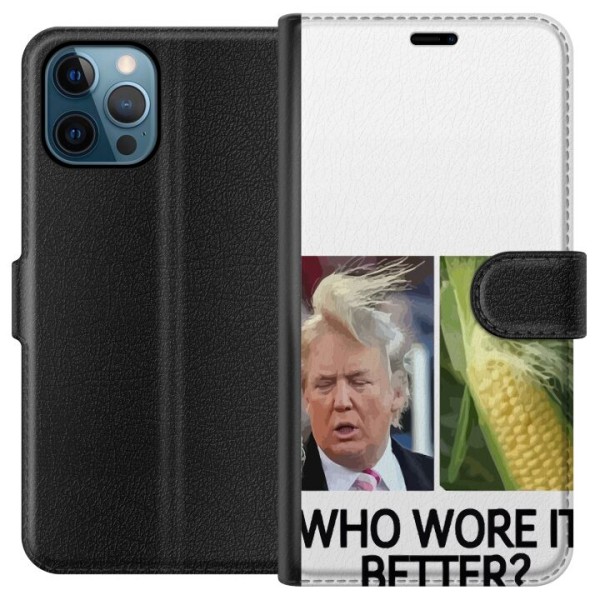 Apple iPhone 12 Pro Plånboksfodral Trump
