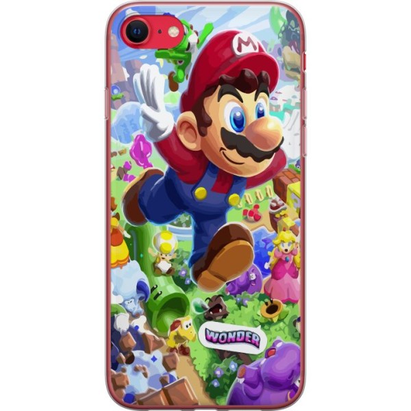Apple iPhone SE (2020) Gennemsigtig cover Super Mario Wonder