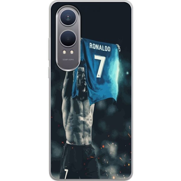 OnePlus Nord CE4 Lite Gennemsigtig cover Cristiano Ronaldo